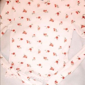 Floral print top
